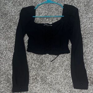 Elegant Black Women's Top